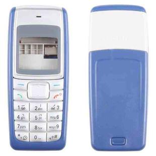 For Nokia 1110 / 1112 Full Housing Cover(Blue)