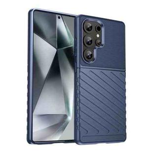 For Samsung Galaxy S25 Ultra 5G Thunderbolt Shockproof TPU Phone Case(Blue)
