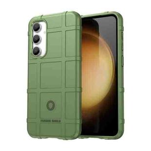 For Samsung Galaxy S23 FE 5G Full Coverage Shockproof TPU Phone Case(Green)