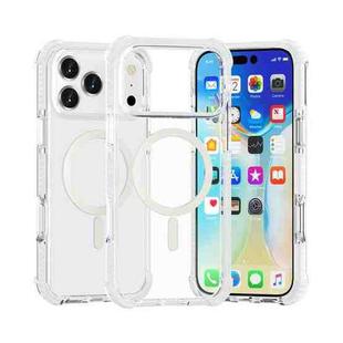 For iPhone 17 Pro Acrylic Magsafe Magnetic Shockproof Phone Case(Transparent)