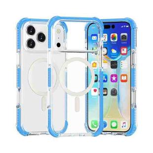 For iPhone 17 Pro Acrylic Magsafe Magnetic Shockproof Phone Case(Blue)