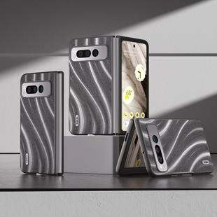 For Google Pixel Fold ABEEL Galactic Pattern Protective Phone Case(Grey)