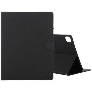 For iPad Pro 11 (2020) GOOSPERY FANCY DIARY Horizontal Flip PU Leather Tablet Case with Holder & Card Slots & Wallet(Black)