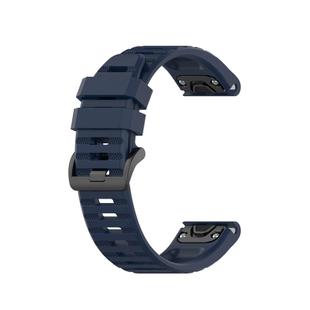 For Garmin  Instinct 2 Solar Sports Silicone Watch Band(Blue)
