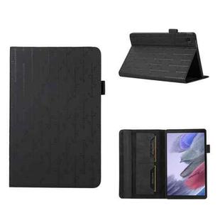 For Samsung Galaxy Tab A7 Lite Lucky Bamboo Pattern Leather Tablet Case(Black)