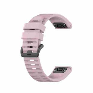 For Garmin Instinct 2X Solar Sports Silicone Watch Band(Rose Pink)