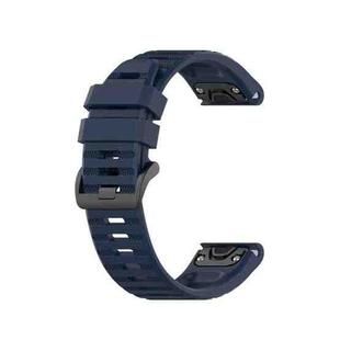 For Garmin Instinct 2X Solar Sports Silicone Watch Band(Blue)