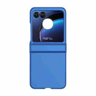 For Motorola Razr 40 Ultra Skin Feel PC Phone Case with Hinge(Blue)