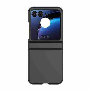 For Motorola Razr 40 Ultra Skin Feel PC Phone Case with Hinge(Black)