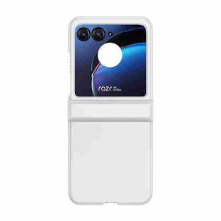 For Motorola Razr 40 Ultra / Razr 2023 3 in 1 Skin Feel PC Phone Case(White)