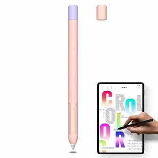 For Xiaomi Inspired II Stylus Pen Contrast Color Protective Case(Pink)