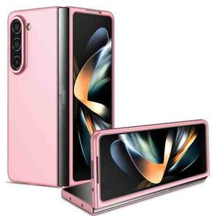 For Samsung Galaxy Z Fold5 5G Armor Foldable Phone Case(Pink)