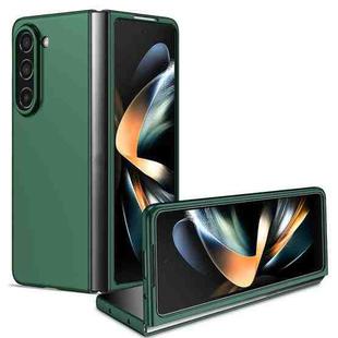 For Samsung Galaxy Z Fold5 5G Armor Foldable Phone Case(Dark Green)