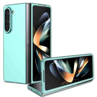 For Samsung Galaxy Z Fold5 5G Armor Foldable Phone Case(Sky Blue)