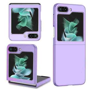 For Samsung Galaxy Z Flip5 5G Armor Foldable Phone Case(Purple)