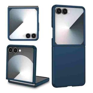 For Samsung Galaxy Z Flip7 5G Armor Foldable Phone Case(Dark Blue)