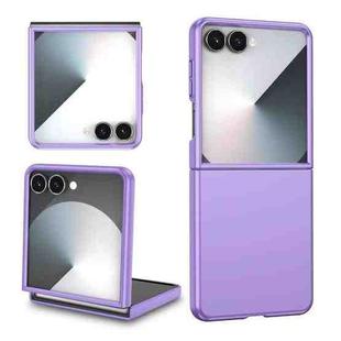 For Samsung Galaxy Z Flip7 5G Armor Foldable Phone Case(Purple)