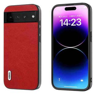 For Google Pixel 7 Pro 5G ABEEL Retro Litchi Texture PU Phone Case(Red)