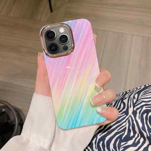 For iPhone 12 Pro Colorful Shell Texture Marble PC + TPU Phone Case(Colorful Meteor)