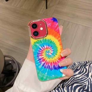 For iPhone 11 Colorful Shell Texture Marble PC + TPU Phone Case(Colorful)