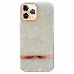 For iPhone 11 Pro Electroplating Shell Texture TPU Phone Case(Colorful)