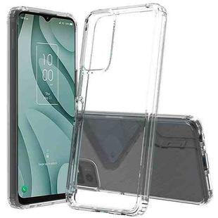 For TCL 40 XE 5G Scratchproof Acrylic TPU Phone Case(Transparent)