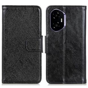 For Honor 400 Nappa Texture Flip Leather Phone Case(Black)