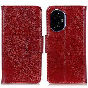 For Honor 400 Nappa Texture Flip Leather Phone Case(Red)
