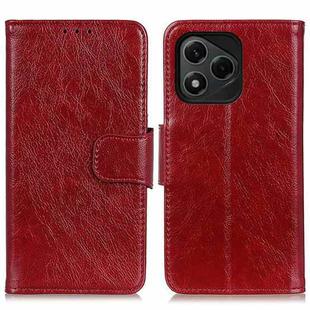 For Honor 400 Lite Nappa Texture Flip Leather Phone Case(Red)