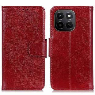 For Honor X6c 4G Nappa Texture Flip Leather Phone Case(Red)