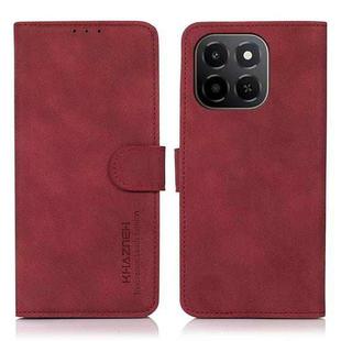 For Honor X6c 4G KHAZNEH Matte Texture Leather Phone Case(Red)