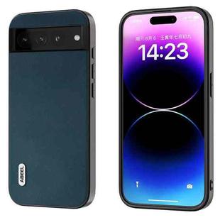 For Google Pixel 7 Pro 5G ABEEL Genuine Leather Xiaoya Series Phone Case(Dark Green)