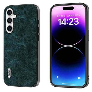 For Samsung Galaxy S23 FE 5G ABEEL Dream Litchi Texture PU Phone Case(Blue)