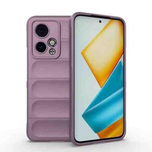 For Honor 90 GT 5G Magic Shield TPU + Flannel Phone Case(Purple)