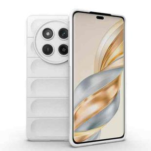 For Honor X60 Pro 5G Magic Shield TPU + Flannel Phone Case(White)