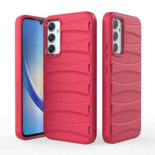 For Samsung Galaxy A34 5G Multi-tuyere Powerful Heat Dissipation Phone Case(Red)