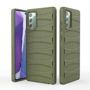 For Samsung Galaxy Note20 Multi-tuyere Powerful Heat Dissipation Phone Case(Green)