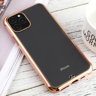 For iPhone 11 Pro SULADA Colorful Edge Series Shockproof TPU + Electroplated Edge Protective Case(Pink)