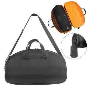 For JBL BoomBox 3 Portable EVA Case Storage Bag with Charger Box(Black+Orange)