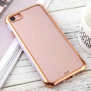 For iPhone 6 / 6s SULADA Colorful Edge Series Shockproof TPU + Electroplated Edge Protective Case(Light Purple)