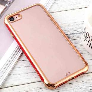 For iPhone 6 / 6s SULADA Colorful Edge Series Shockproof TPU + Electroplated Edge Protective Case(Red)