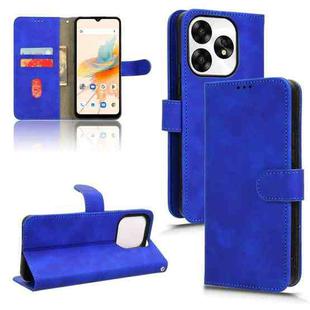 For UMIDIGI A15 / A15C Skin Feel Magnetic Flip Leather Phone Case(Blue)