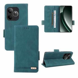 For Realme GT Neo6 / GT Neo6 SE Magnetic Clasp Leather Phone Case(Green)