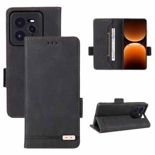 For Realme CT7 Pro Magnetic Clasp Leather Phone Case(Black)