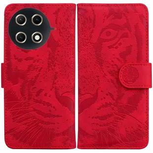 For Tecno Camon 30S / Camon 30S Pro Tiger Embossing Pattern Flip Leather Phone Case(Red)