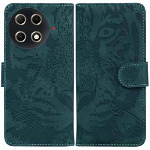 For Tecno Camon 30S / Camon 30S Pro Tiger Embossing Pattern Flip Leather Phone Case(Green)