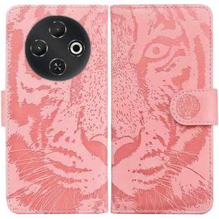 For Tecno Pop 9 5G / Spark 30C 5G Tiger Embossing Pattern Flip Leather Phone Case(Pink)