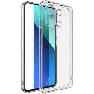 For Xiaomi Redmi Note 13 4G imak UX-5 Series Transparent Shockproof TPU Protective Case(Transparent)