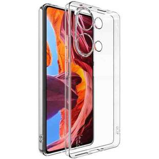 For Xiaomi POCO M6 Pro 4G imak UX-5 Series Transparent Shockproof TPU Protective Case(Transparent)