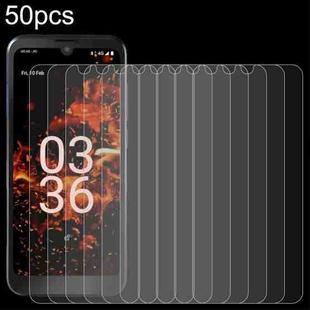 For Orbic Fun+ 4G 50pcs 0.26mm 9H 2.5D Tempered Glass Film
